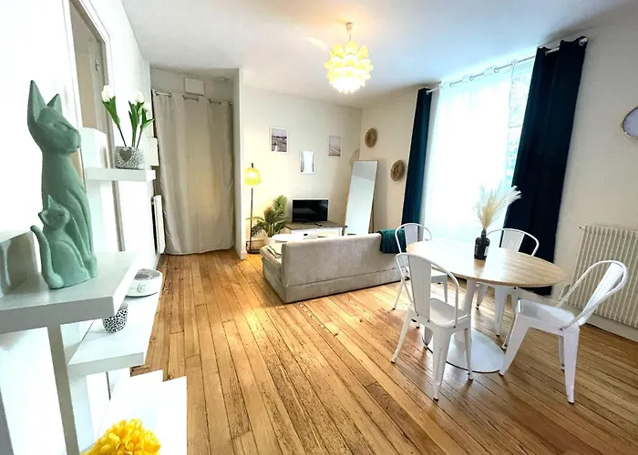 Apartment Cosy Amber - T3 - Place Verdun & Parking